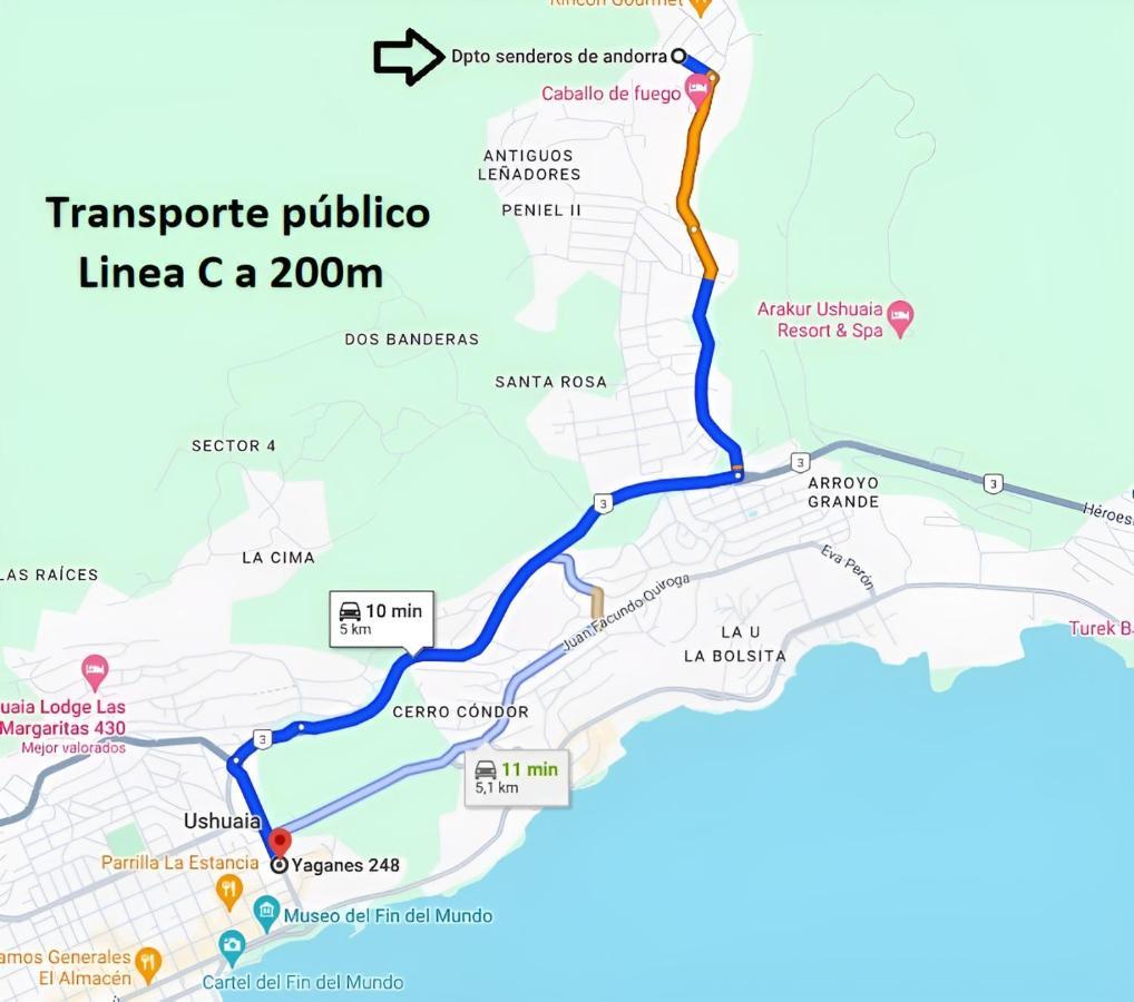 Dpto Senderos De Andorra - Appartamento Ushuaia